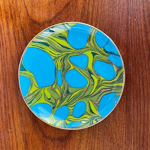 Jonathan Adler Porcelain Coasters “Trousdale” (Retired) - Picture 2 of 4